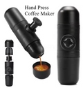 140ml Travel Outdoor Espresso Coffee Maker Mini Hand Press Manual Coffee Machine Portable Capsule Coffee Maker Maker Ideal Gift