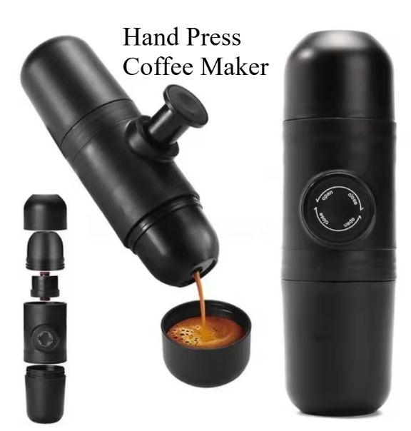 140ml Travel Outdoor Espresso Coffee Maker Mini Hand Press Manual Coffee Machine Portable Capsule Coffee Maker Maker Ideal Gift