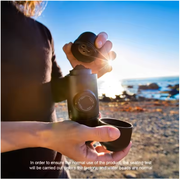 140ml Travel Outdoor Espresso Coffee Maker Mini Hand Press Manual Coffee Machine Portable Capsule Coffee Maker Maker Ideal Gift